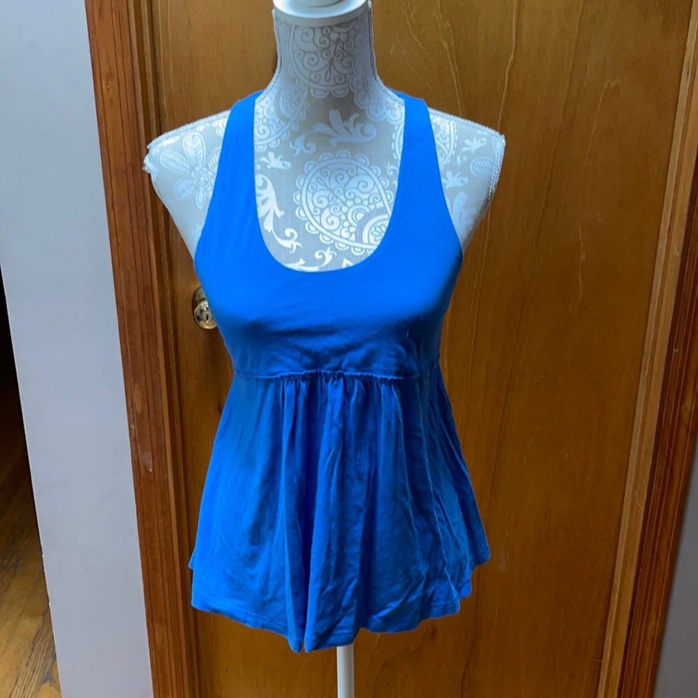 Anthro Eloise babydoll tank. Size small